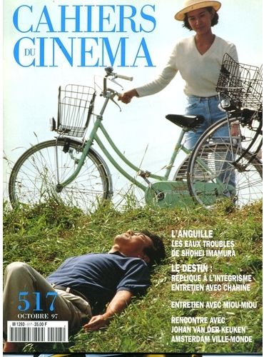 CAHIERS DU CINEMA magazine side cover Issue 517 October 1997