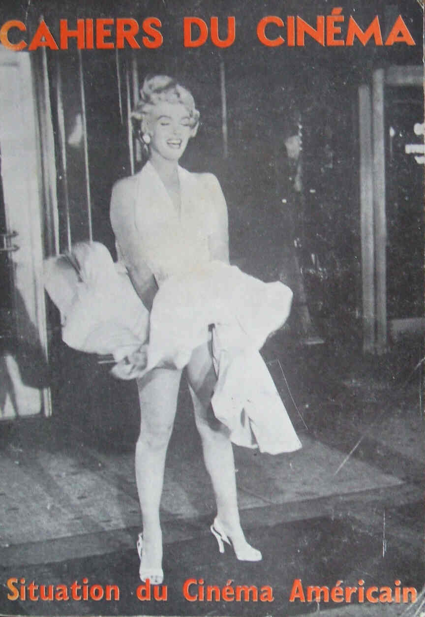 CAHIERS DU CINEMA magazine side cover Issue 54 December 1955