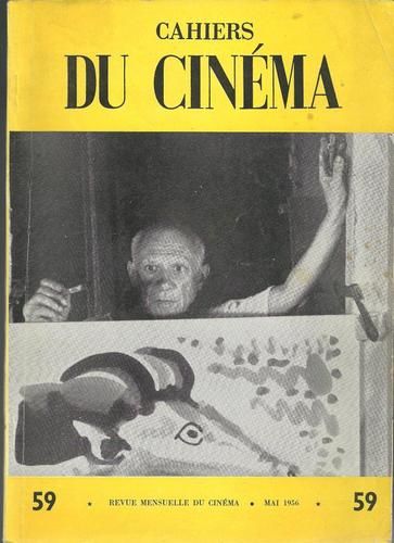 CAHIERS DU CINEMA magazine side cover Issue 59 May 1956