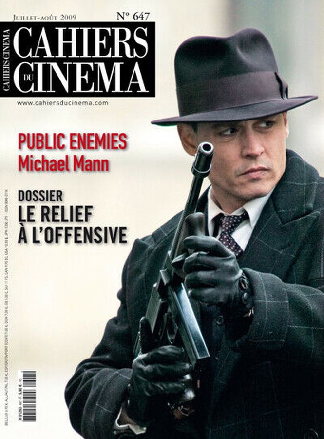 CAHIERS DU CINEMA magazine side cover Issue 647 July/August 2009