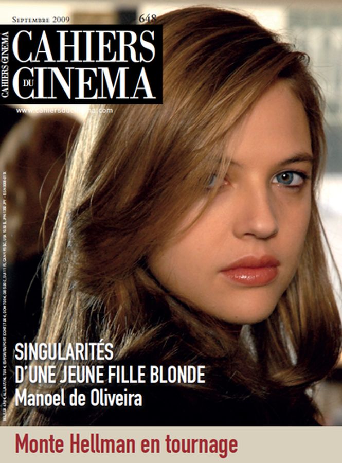 CAHIERS DU CINEMA magazine side cover Issue 648 September 2009