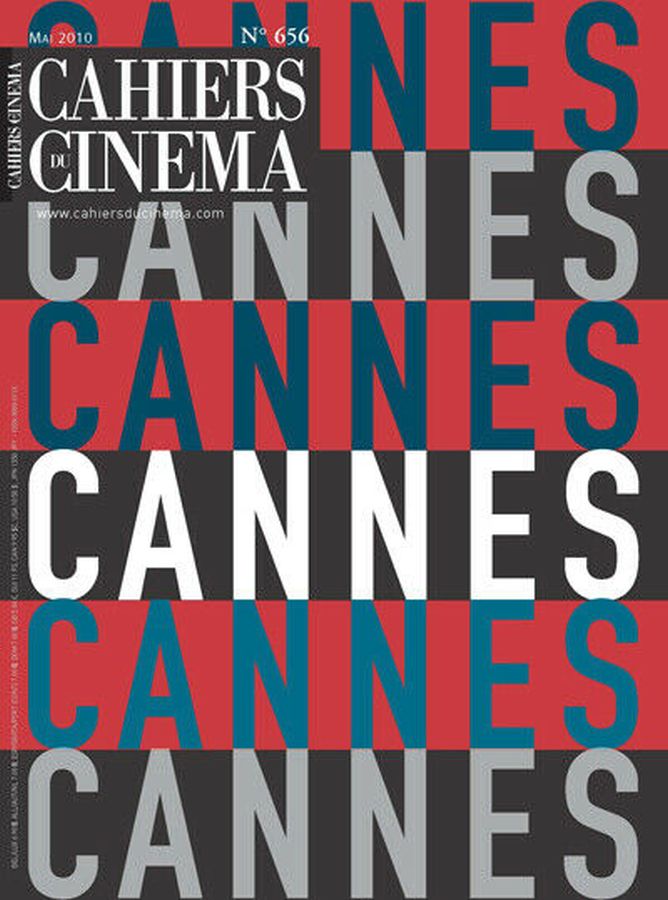 CAHIERS DU CINEMA magazine side cover Issue 656 May 2010