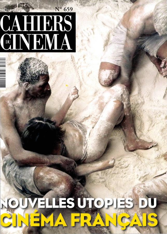 CAHIERS DU CINEMA magazine side cover Issue 659 September 2010