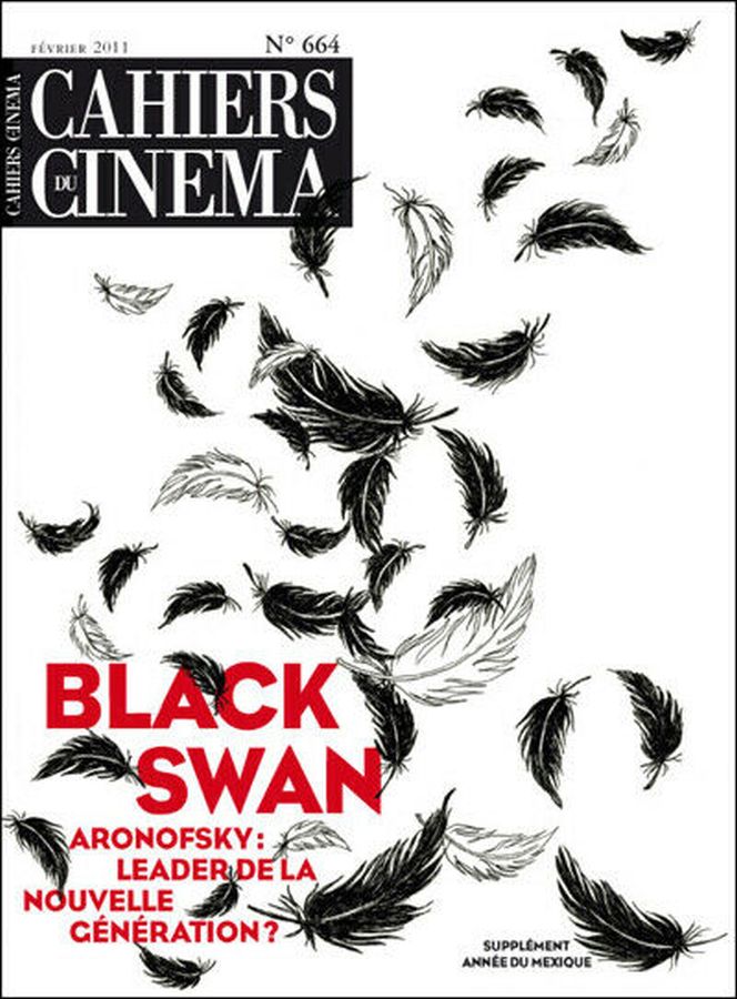 CAHIERS DU CINEMA magazine side cover Issue 664 February 2011