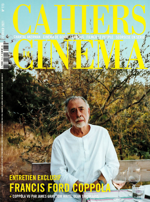 CAHIERS DU CINEMA magazine side cover Issue 773 3 February 2021
