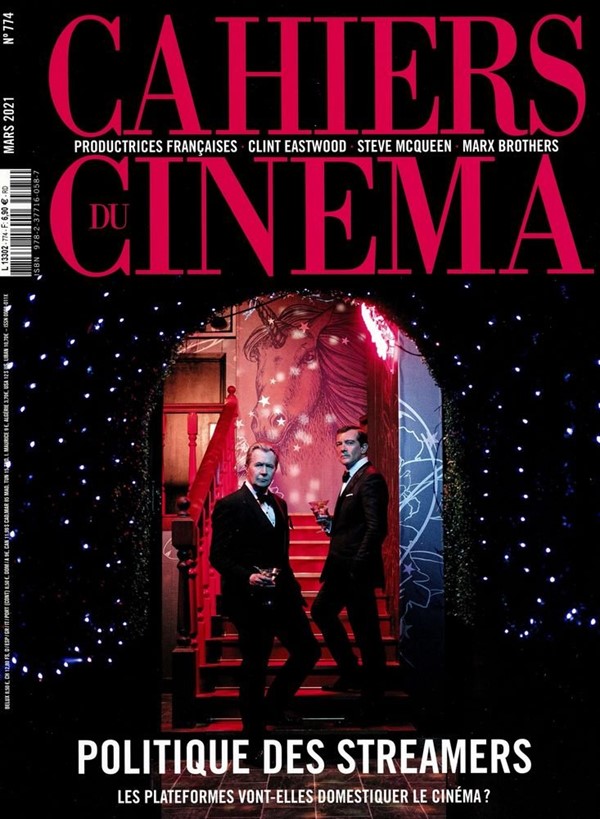 CAHIERS DU CINEMA magazine side cover Issue 774  March 2021