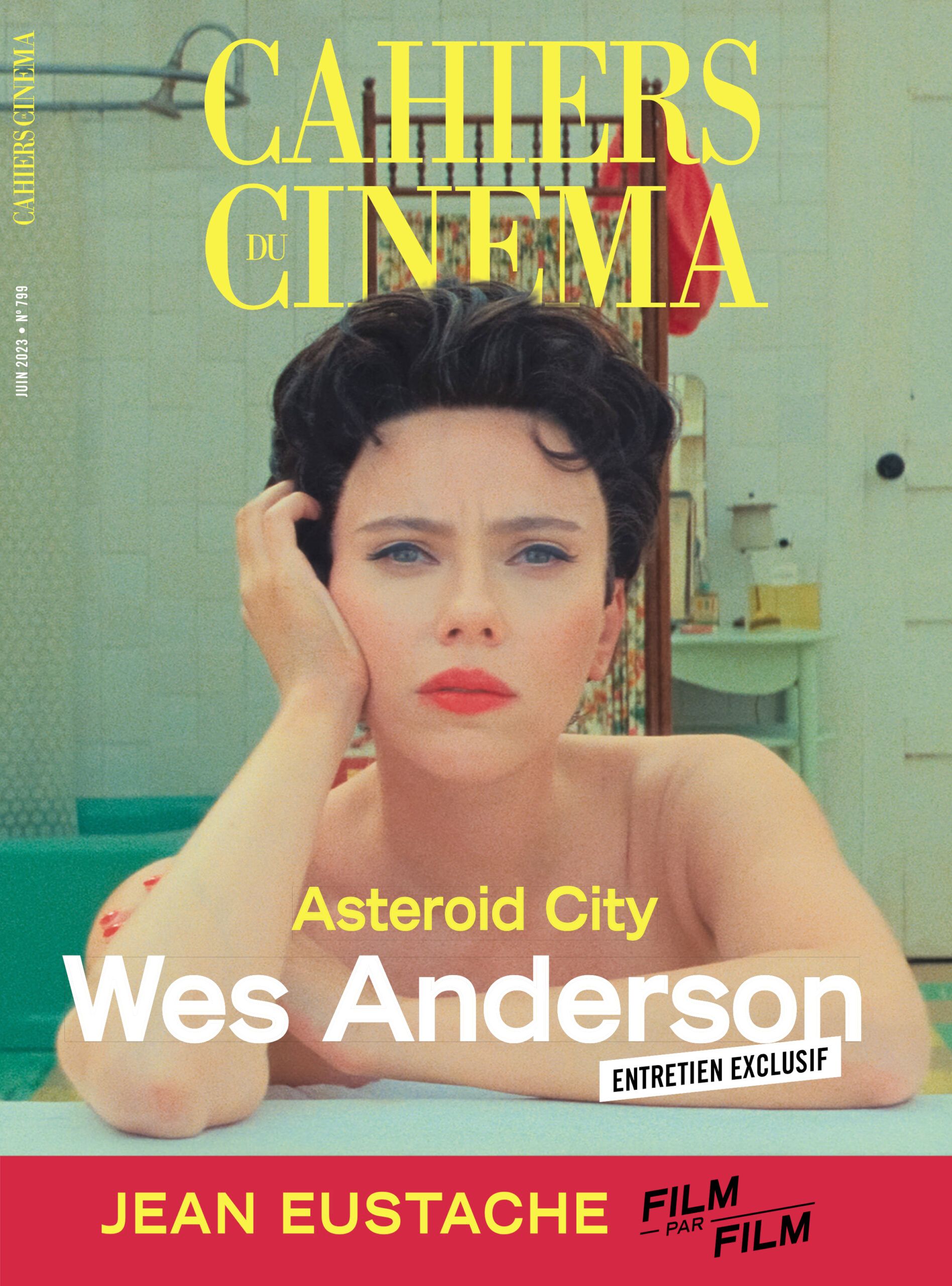 CAHIERS DU CINEMA magazine side cover Issue 799  June 2023