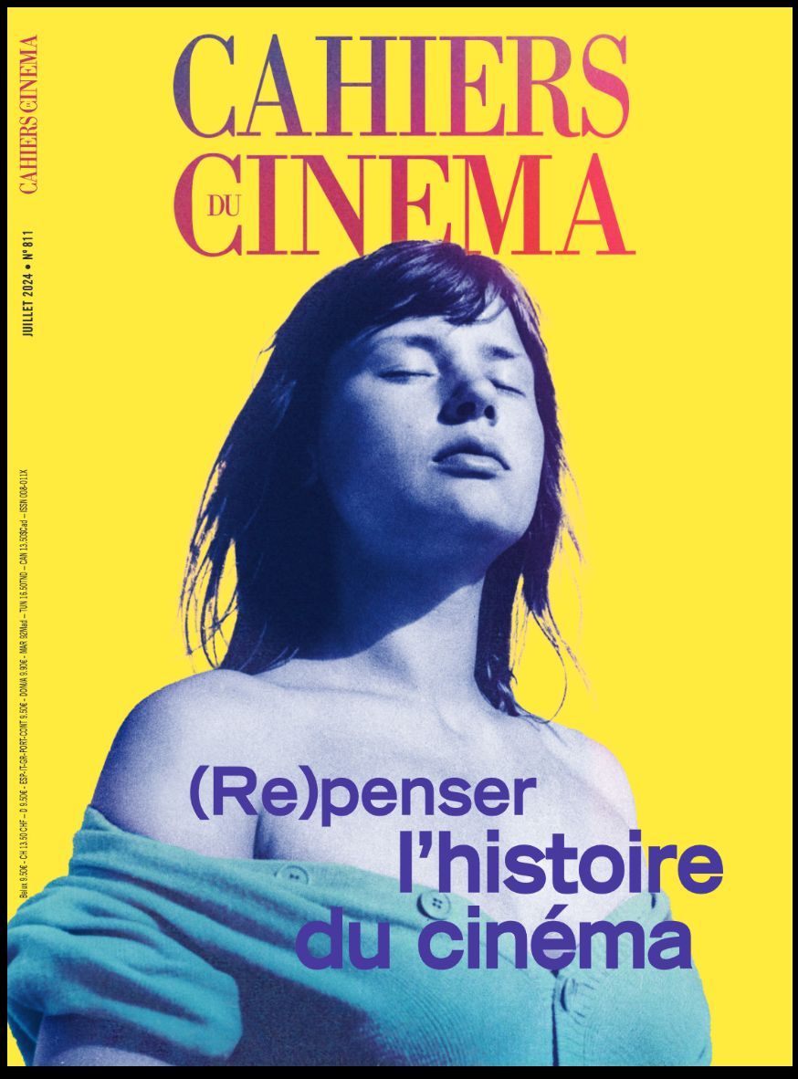 CAHIERS DU CINEMA magazine side cover Issue 811  July 2024