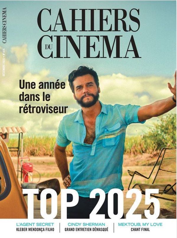 CAHIERS DU CINEMA magazine side cover Issue 826  December 2025
