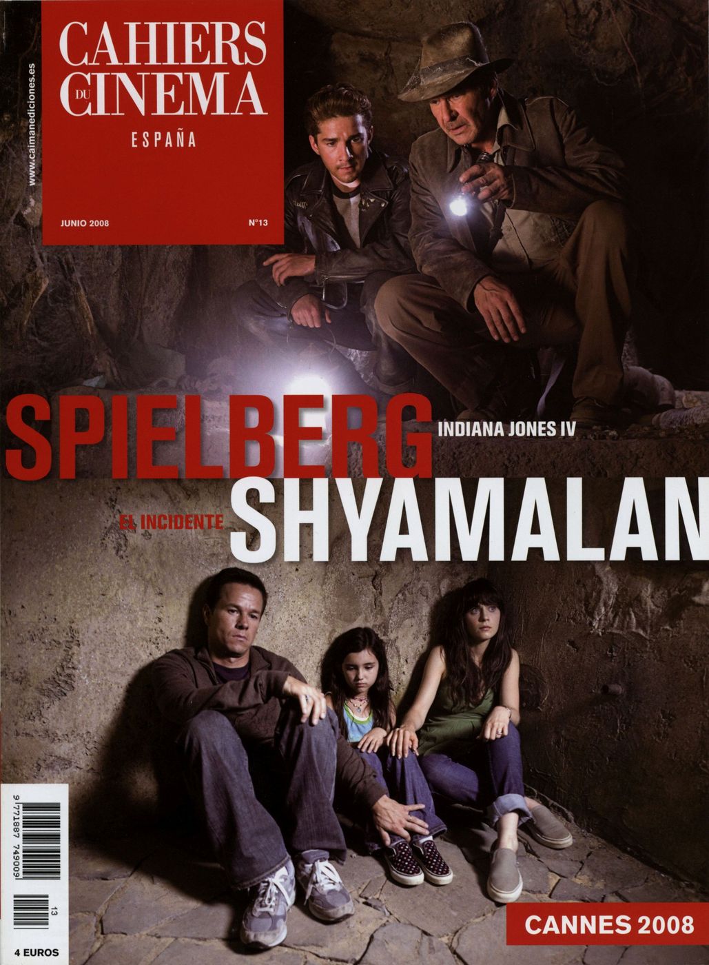 CAIMAN CUADERNOS DE CINE magazine side cover Issue 13 June 2008