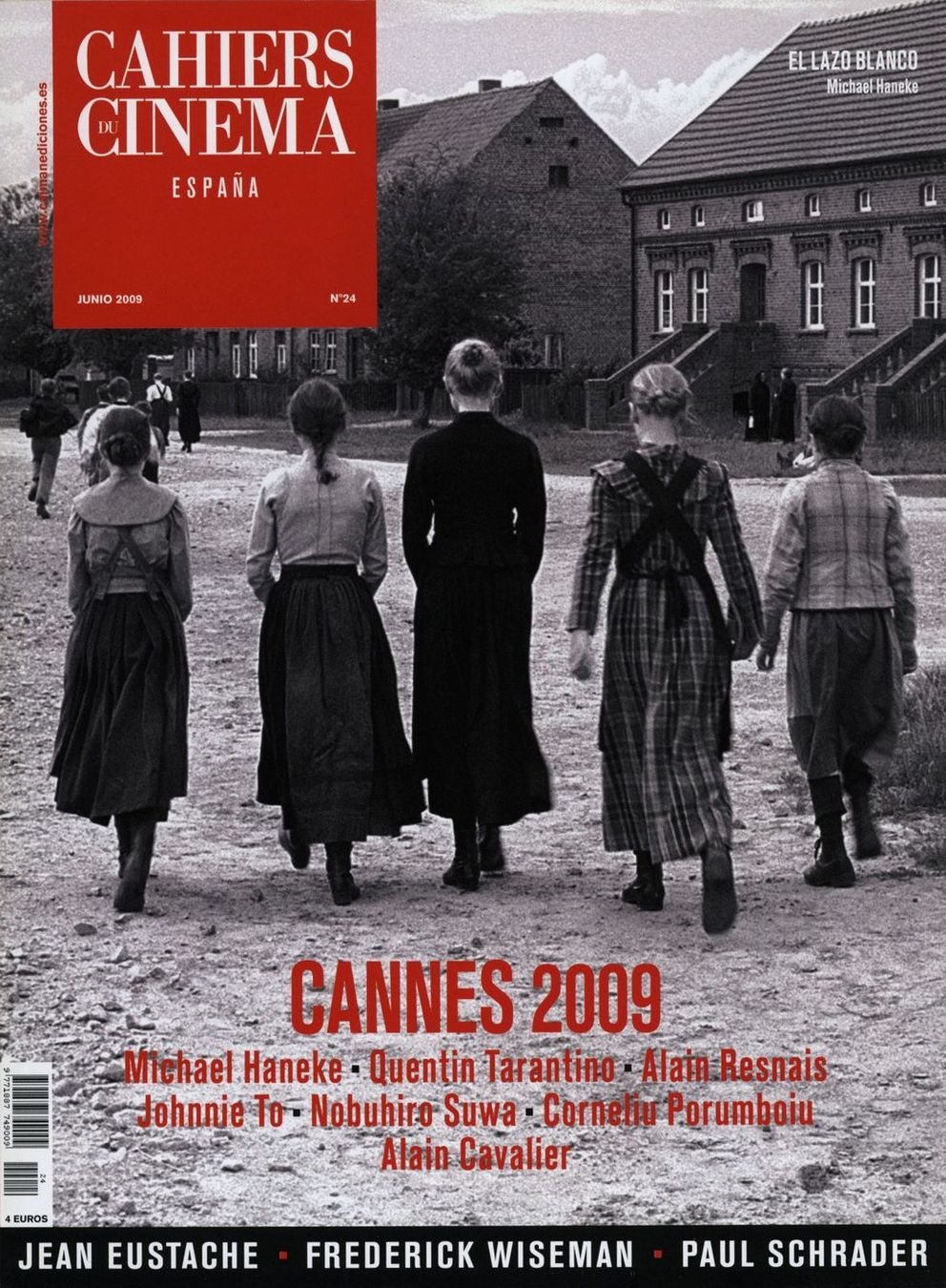 CAIMAN CUADERNOS DE CINE magazine side cover Issue 24 June 2009