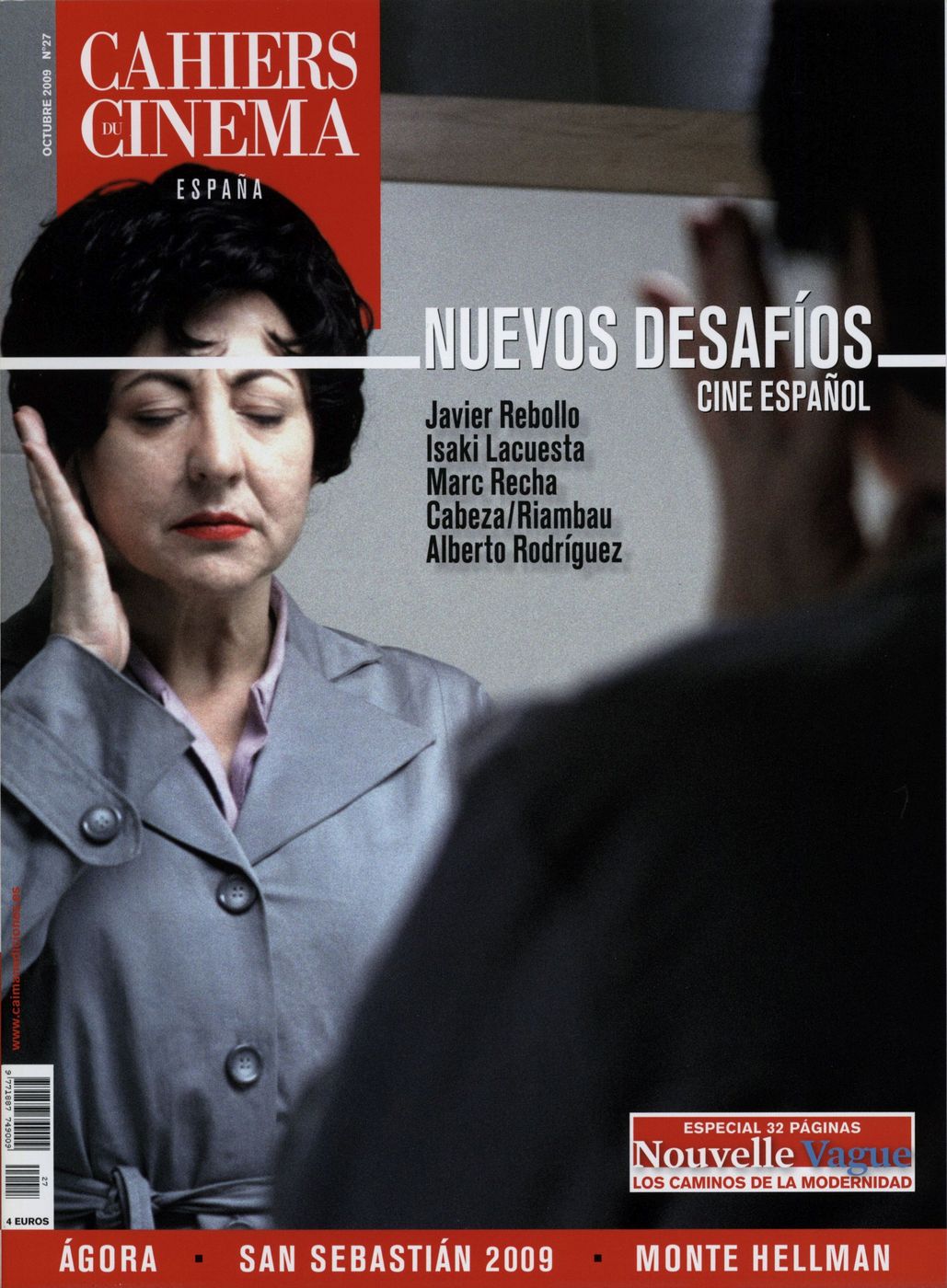 CAIMAN CUADERNOS DE CINE magazine side cover Issue 27 October 2009