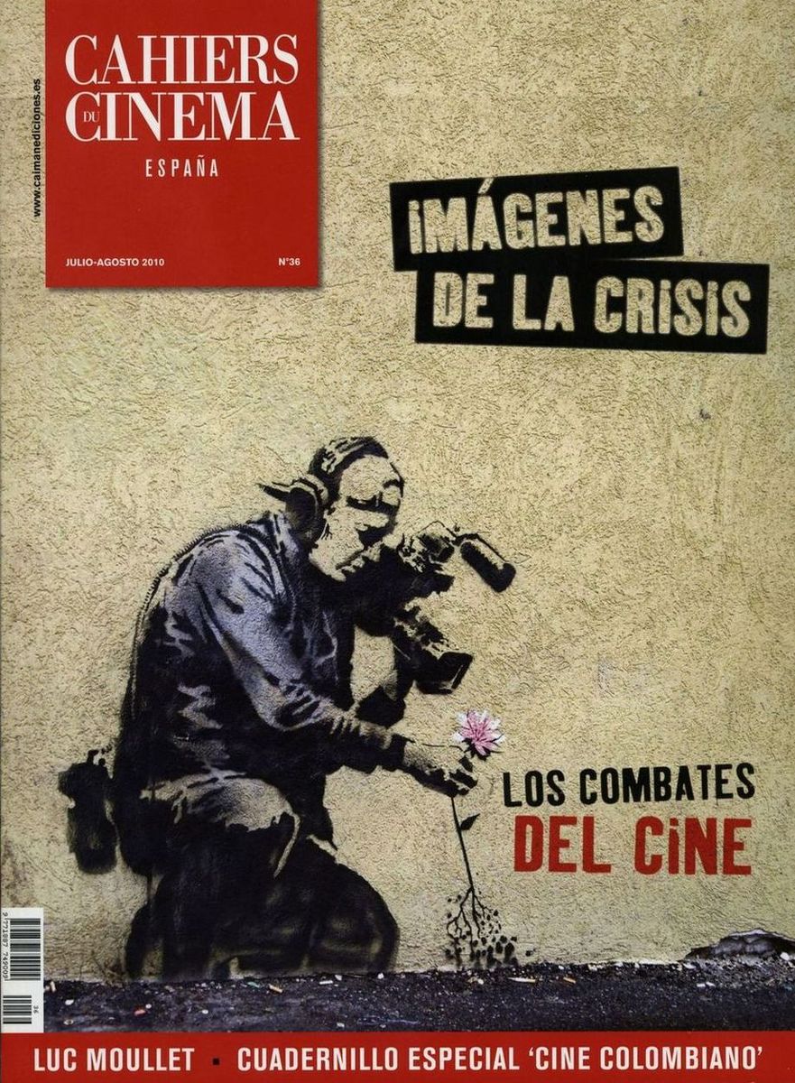 CAIMAN CUADERNOS DE CINE magazine side cover Issue 36 July/August 2010