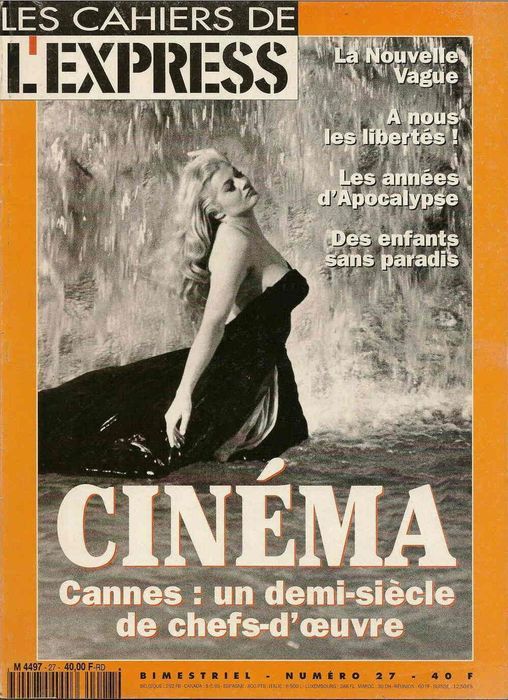 CAHIERS DE LEXPRESS | LES magazine side cover Issue 27 May 1994