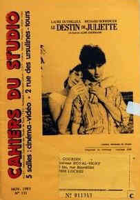 CAHIERS DU STUDIO | LES magazine side cover Issue 151 November 1983