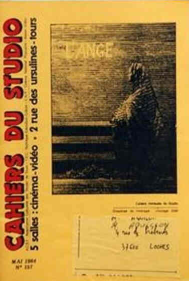 CAHIERS DU STUDIO | LES magazine side cover Issue 157 May 1984