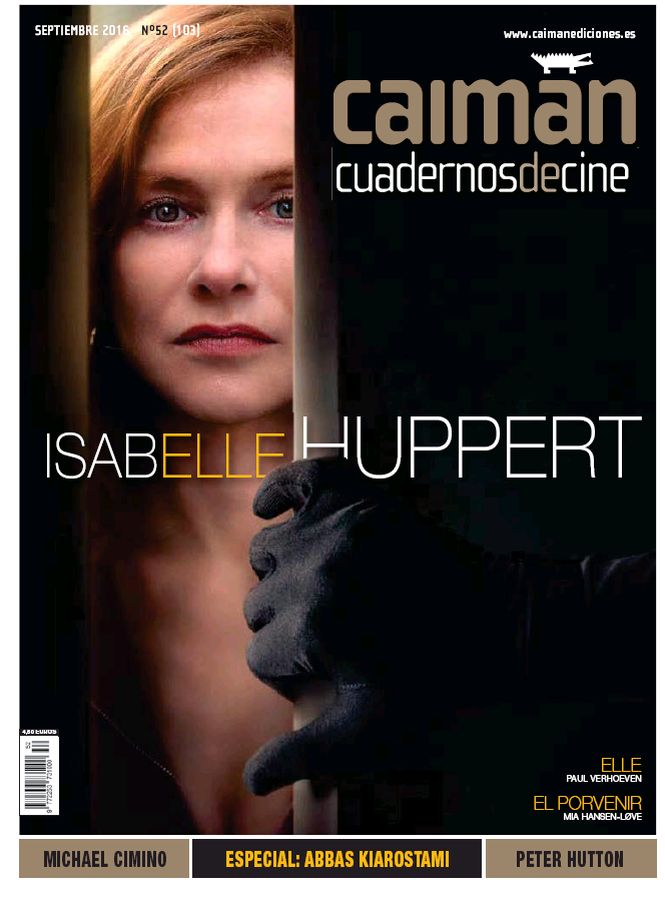CAIMAN CUADERNOS DE CINE magazine side cover Issue 103 September 2016