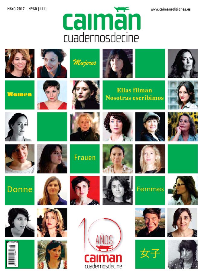 CAIMAN CUADERNOS DE CINE magazine side cover Issue 111 May 2017