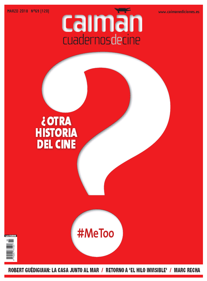 CAIMAN CUADERNOS DE CINE magazine side cover Issue 120  March 2018