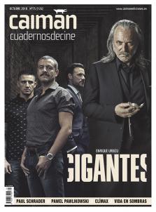 CAIMAN CUADERNOS DE CINE magazine side cover Issue 126  October 2018