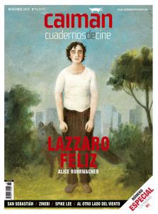 CAIMAN CUADERNOS DE CINE magazine side cover Issue 127  November 2018