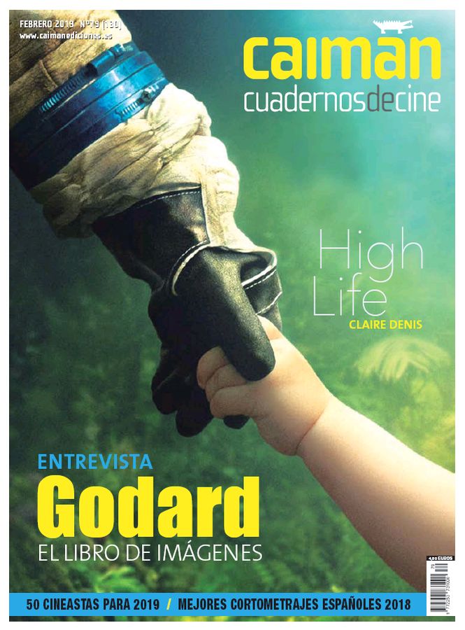 CAIMAN CUADERNOS DE CINE magazine side cover Issue 130  February 2019