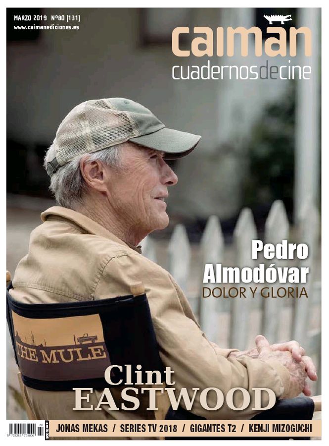 CAIMAN CUADERNOS DE CINE magazine side cover Issue 131  March 2019