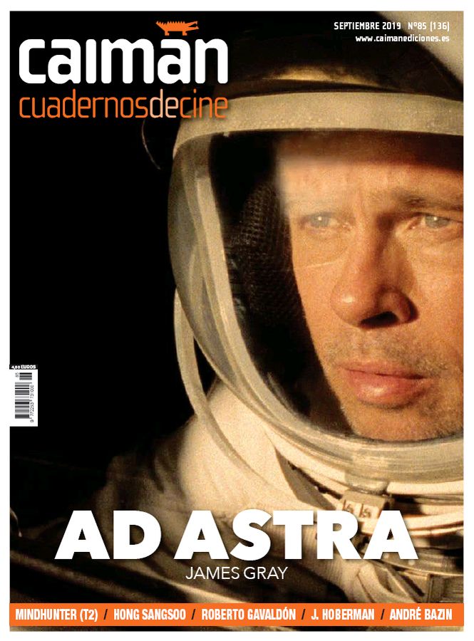 CAIMAN CUADERNOS DE CINE magazine side cover Issue 136  September 2019