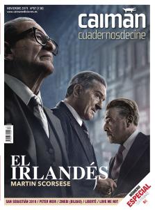 CAIMAN CUADERNOS DE CINE magazine side cover Issue 138  November 2019