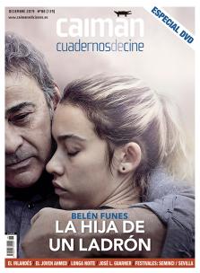 CAIMAN CUADERNOS DE CINE magazine side cover Issue 139  December 2019