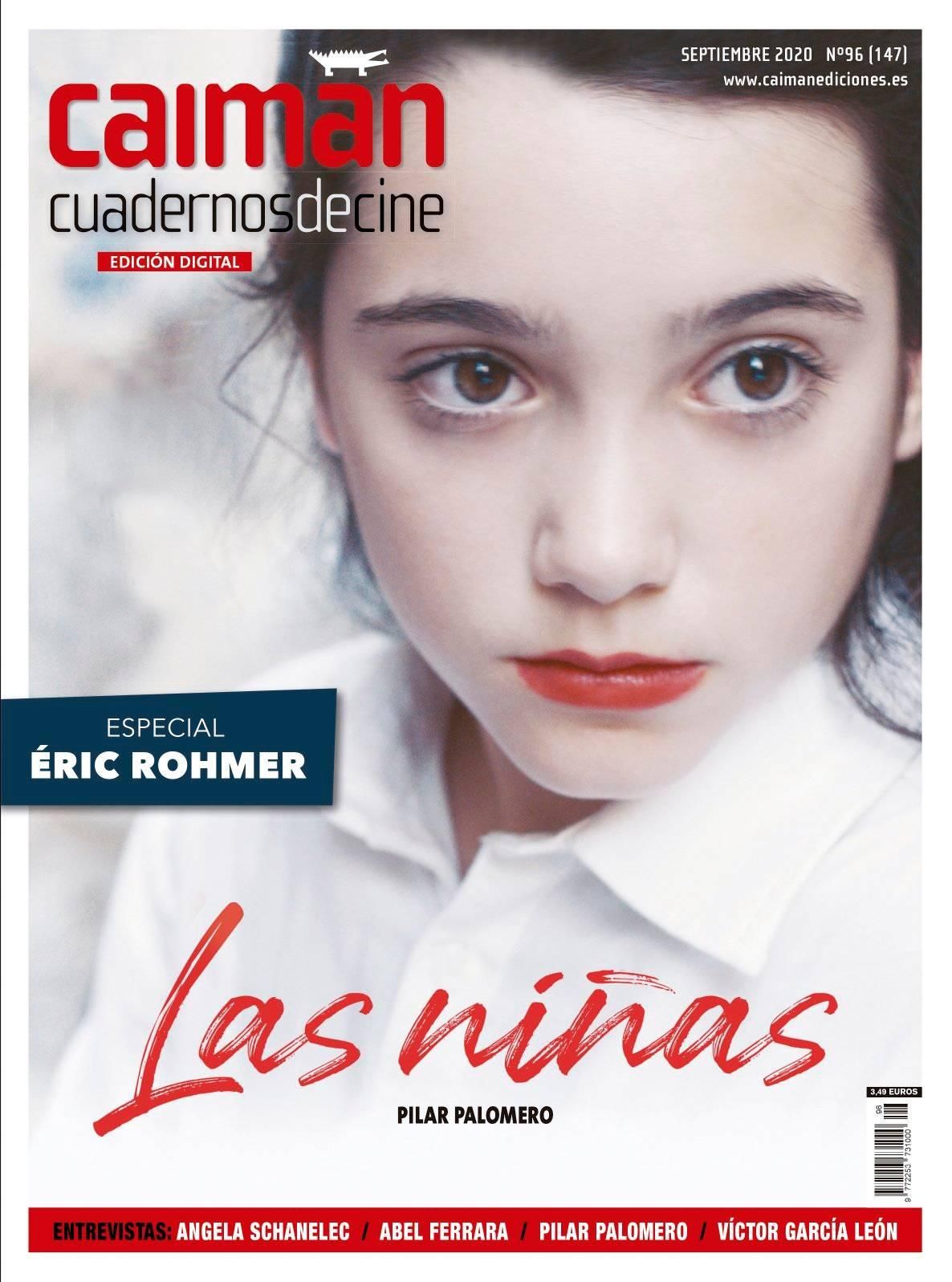 CAIMAN CUADERNOS DE CINE magazine side cover Issue 147  September 2020
