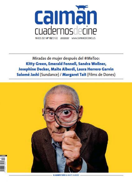 CAIMAN CUADERNOS DE CINE magazine side cover Issue 152  February 2021