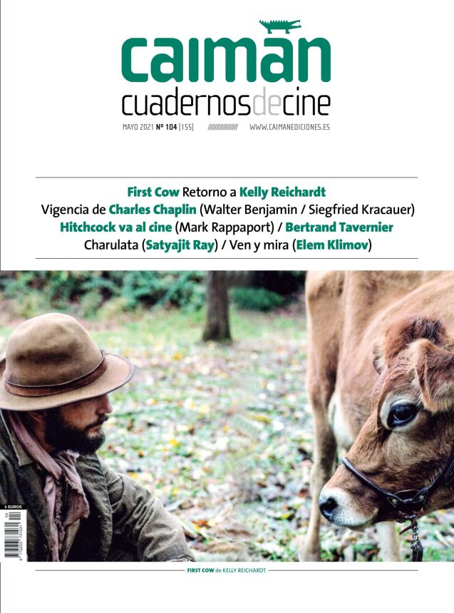 CAIMAN CUADERNOS DE CINE magazine side cover Issue 155  May 2021