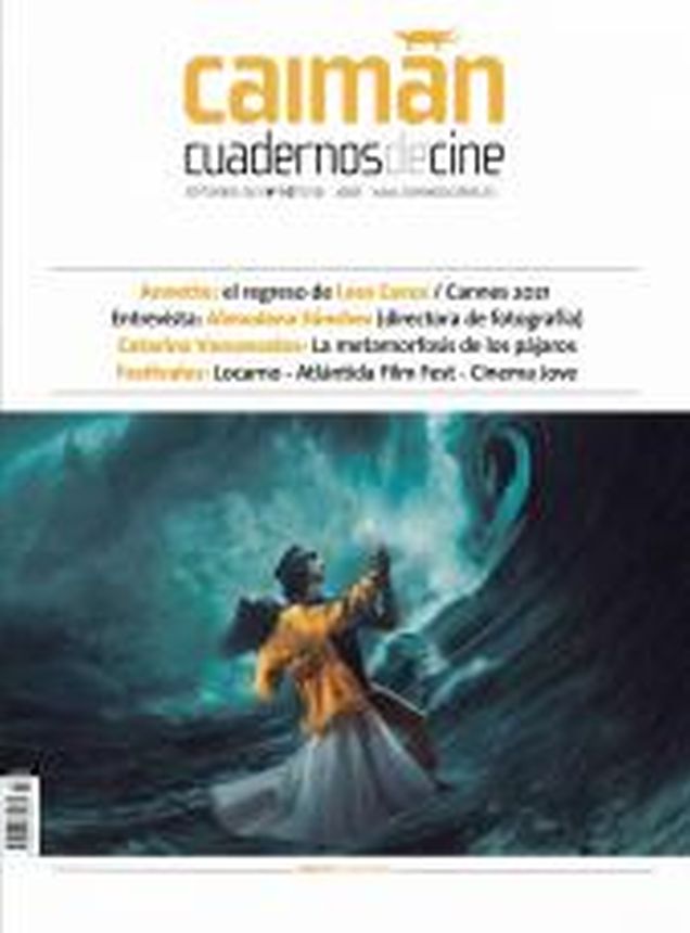 CAIMAN CUADERNOS DE CINE magazine side cover Issue 158  September 2021