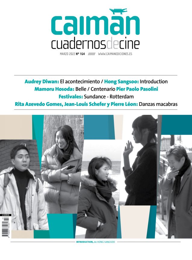 CAIMAN CUADERNOS DE CINE magazine side cover Issue 164  March 2022