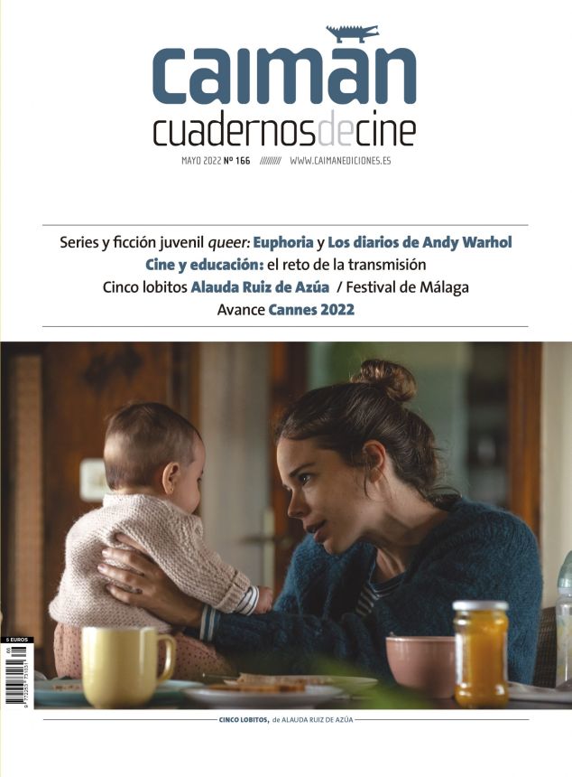 CAIMAN CUADERNOS DE CINE magazine side cover Issue 166  May 2022