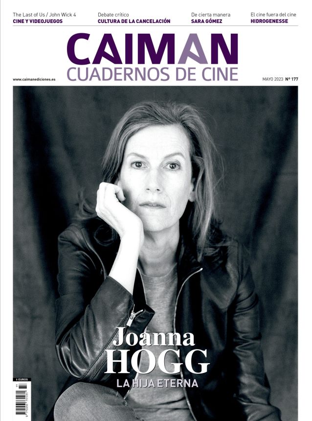 CAIMAN CUADERNOS DE CINE magazine side cover Issue 177  May 2023