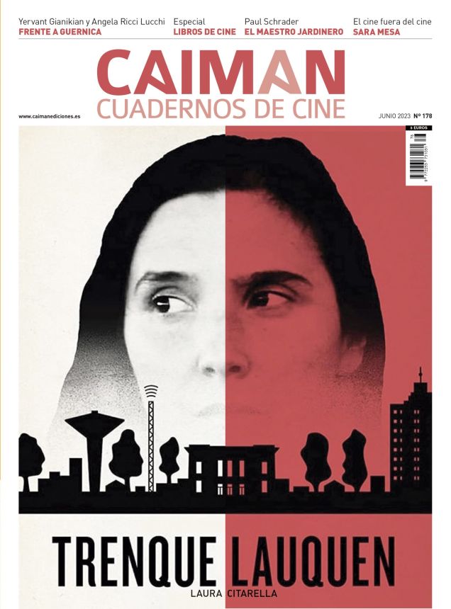 CAIMAN CUADERNOS DE CINE magazine side cover Issue 178  June 2023