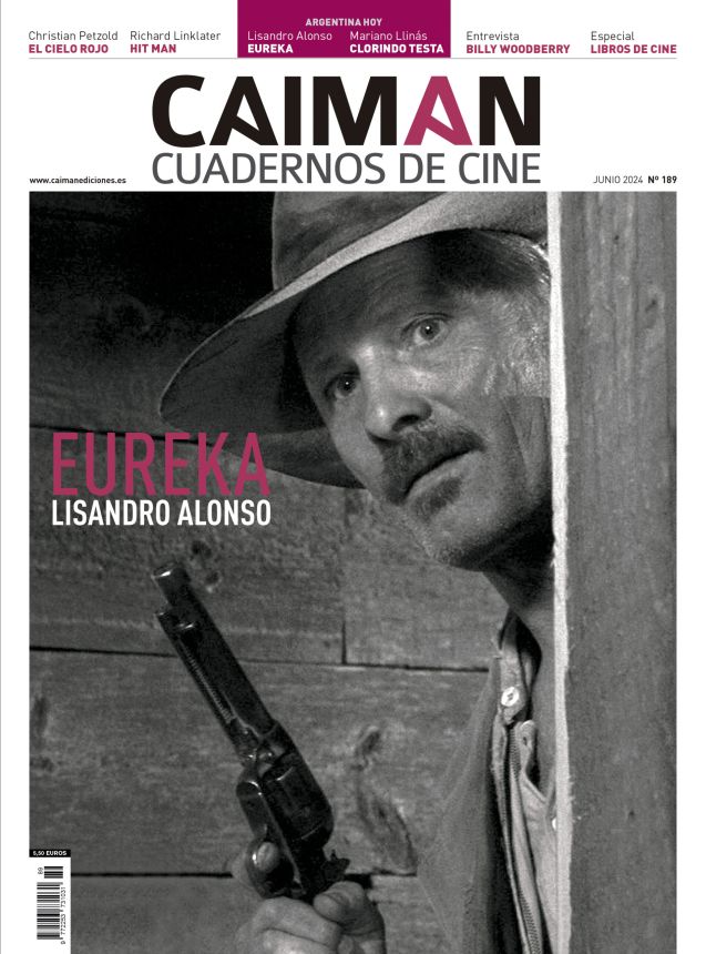 CAIMAN CUADERNOS DE CINE magazine side cover Issue 189  June 2024