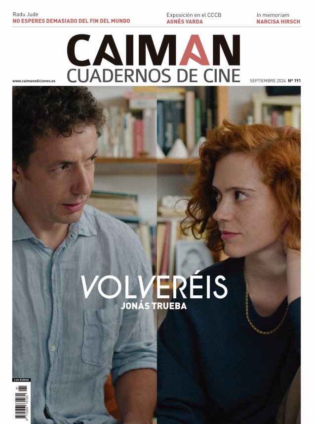CAIMAN CUADERNOS DE CINE magazine side cover Issue 191  September 2024