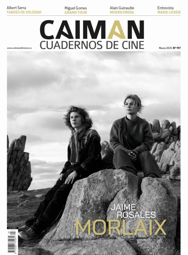 CAIMAN CUADERNOS DE CINE magazine side cover Issue 197  March 2025