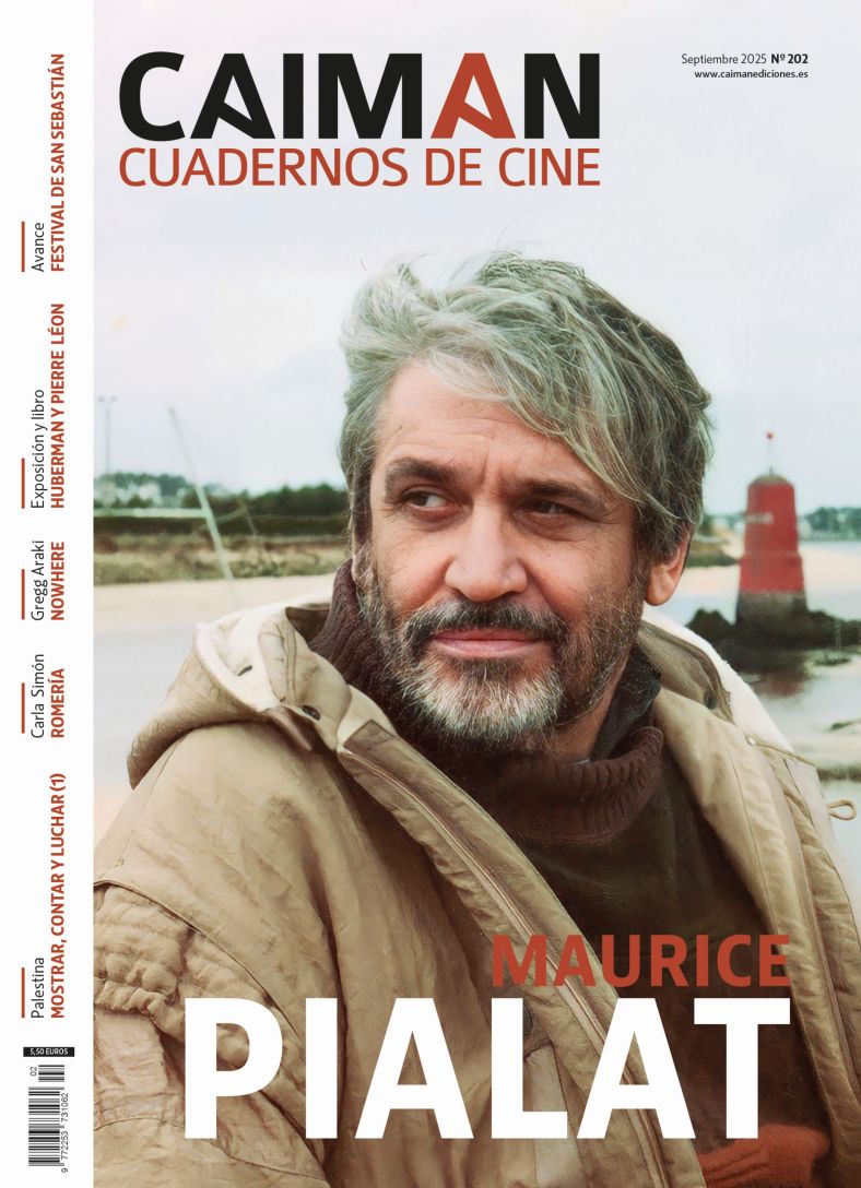 CAIMAN CUADERNOS DE CINE magazine side cover Issue 202  September 2025