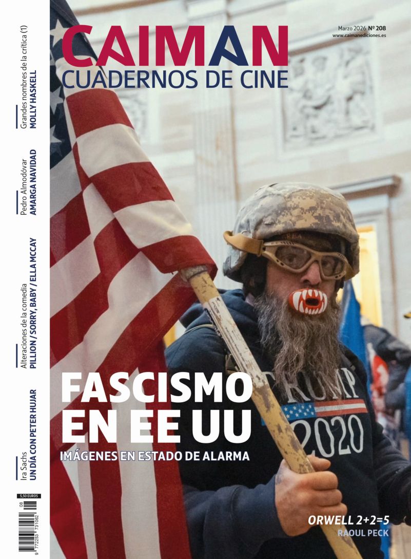 CAIMAN CUADERNOS DE CINE magazine side cover Issue 208  March 2026