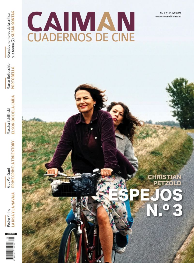 CAIMAN CUADERNOS DE CINE magazine side cover Issue 209  April 2026