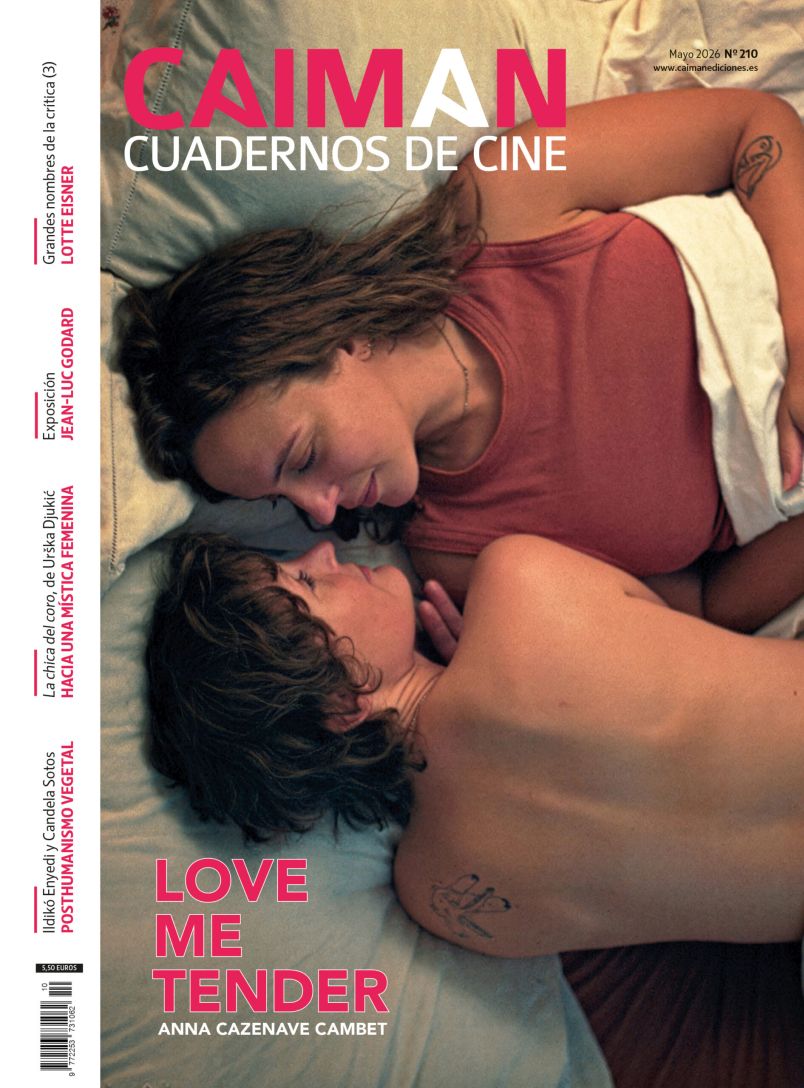 CAIMAN CUADERNOS DE CINE magazine side cover Issue 210  May 2026