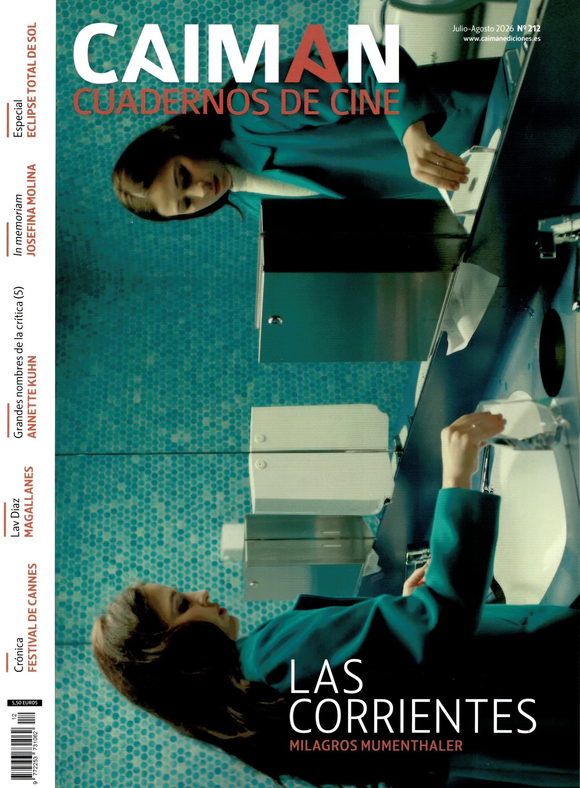 CAIMAN CUADERNOS DE CINE magazine cover Issue 212  July 2026
