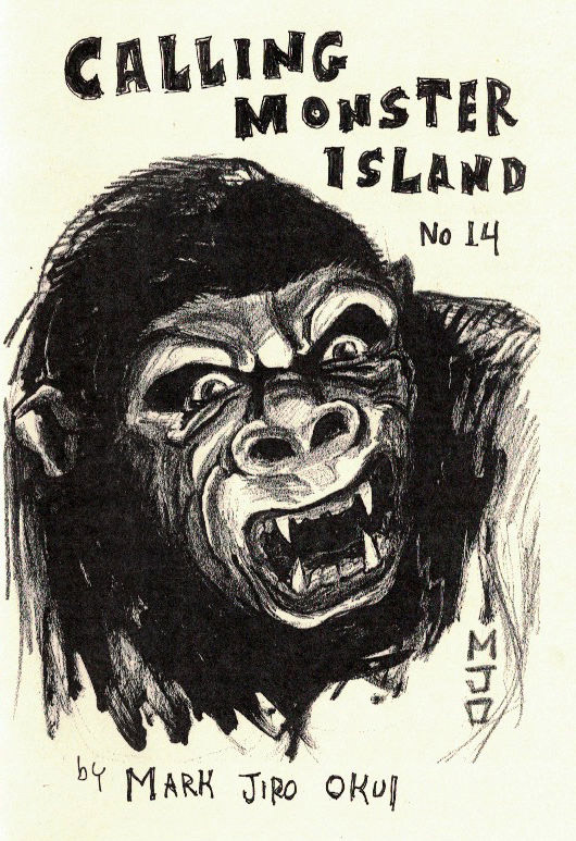 CALLING MONSTER ISLAND magazine side cover Issue 14 July 2011