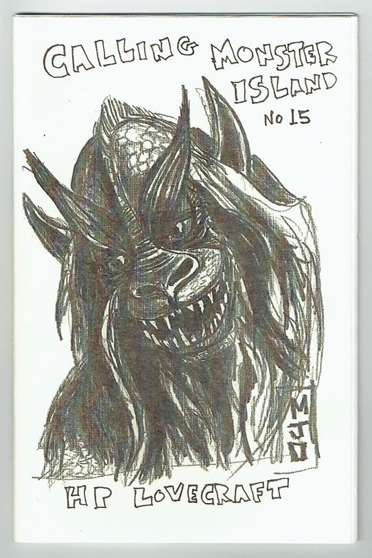 CALLING MONSTER ISLAND magazine side cover Issue 15 July 2012