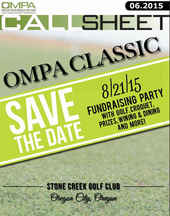 O.M.P.A. CALLSHEET magazine side cover June 2015