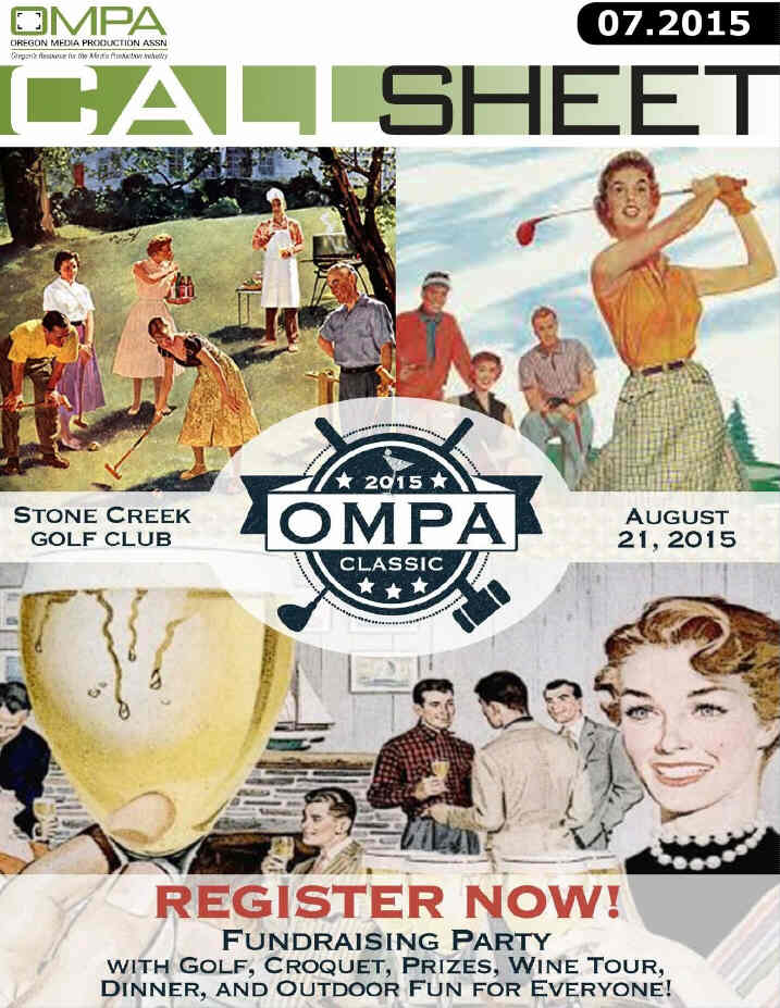 O.M.P.A. CALLSHEET magazine side cover July 2015